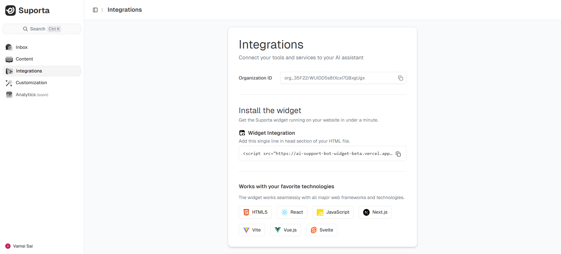 Conversation Management Dashboard